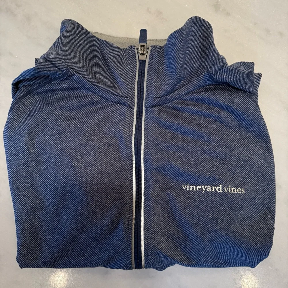 Vineyard Vines Performance‎ 1/2 Zip Pullover Men Size Small Lightweight Sweater - Picture 6 of 8